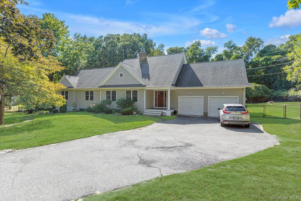 Attached, Backyard, Exterior, Facade, Cape Cod