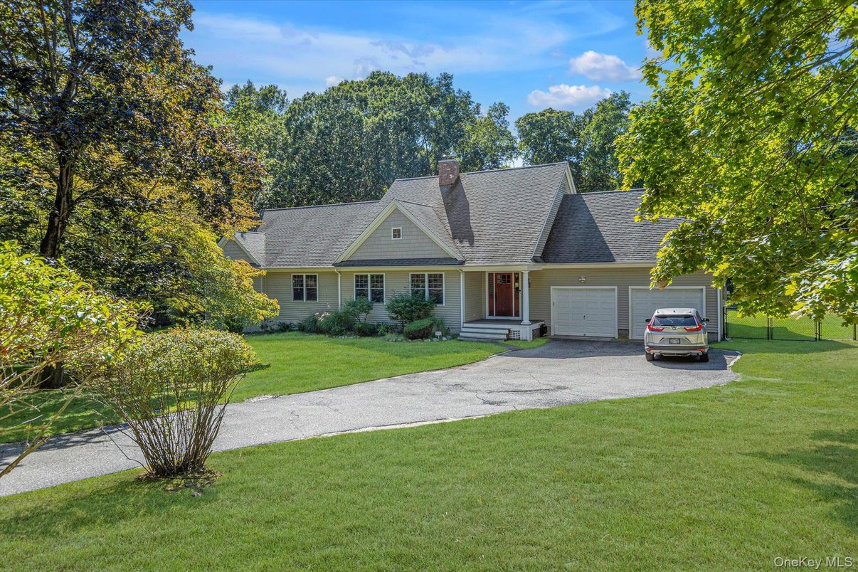 Attached, Backyard, Exterior, Facade, Cape Cod