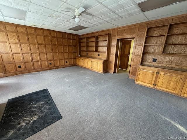 Empty room, Interior, Wooden Walls