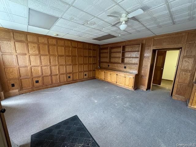 Empty room, Interior, Wooden Walls