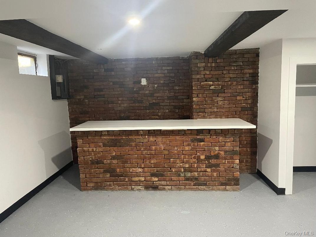 Interior, Recessed Lighting, Stone Walls