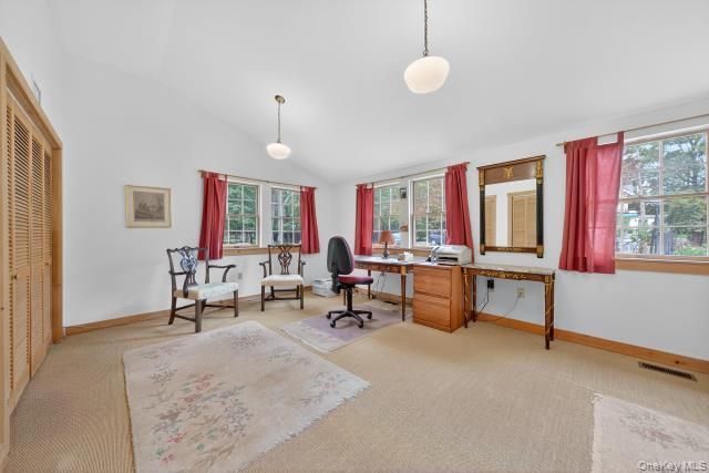 Home Office, Interior, Pendant Lights