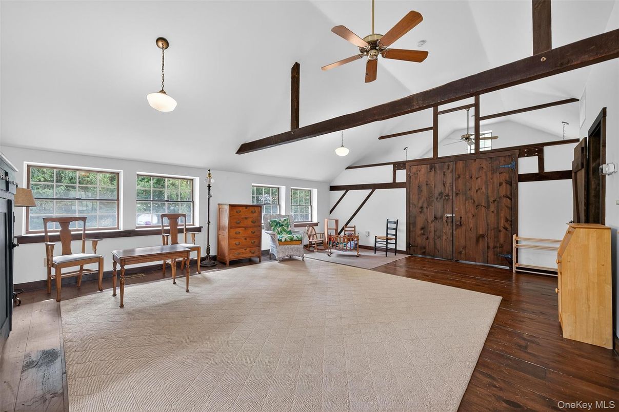 Interior, Pendant Lights, Wooden Beams, Wood Texture Flooring