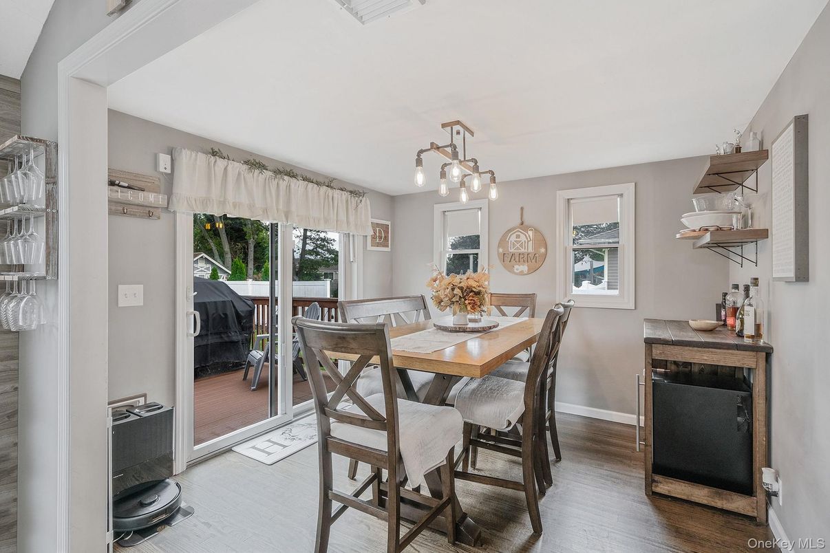 Dining room, Interior, Wood Texture Flooring