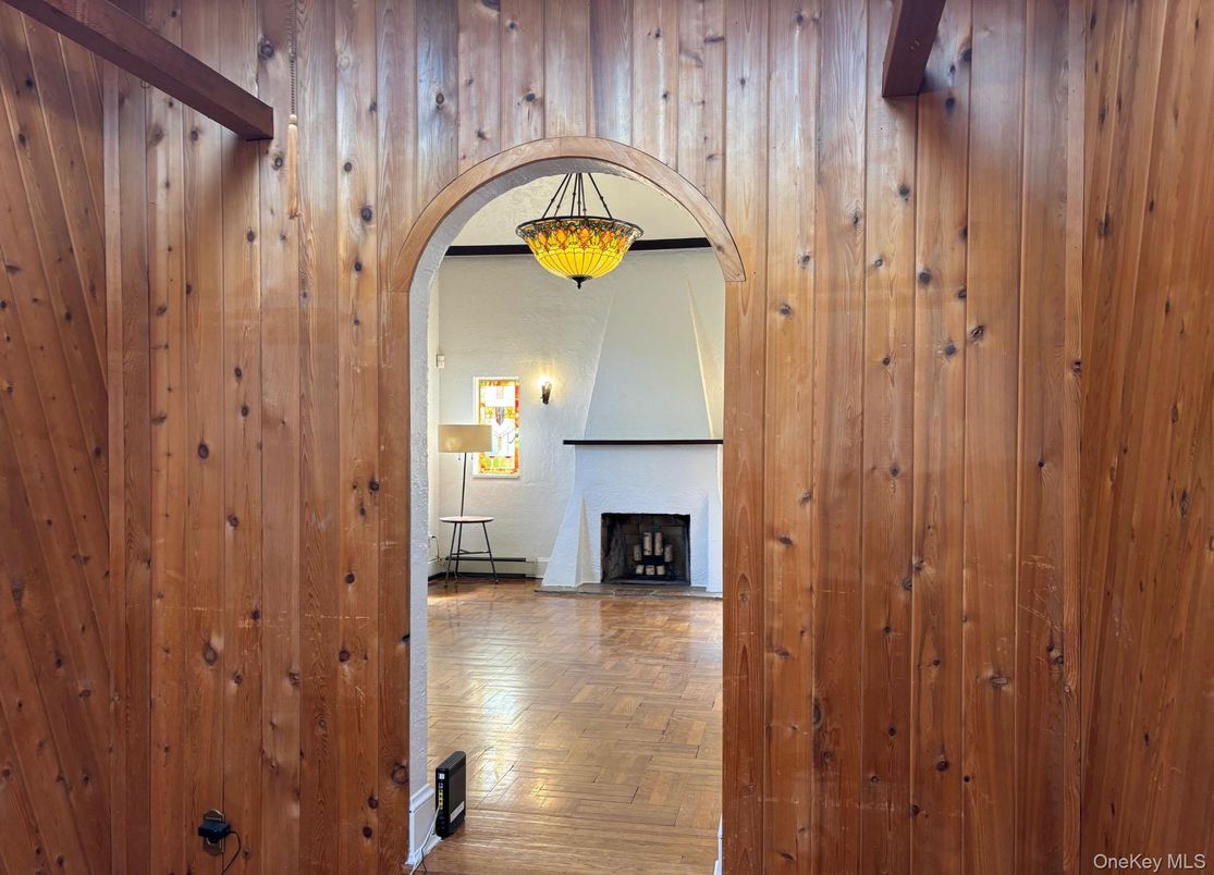 Fireplace, Interior, Wood Texture Flooring, Wooden Walls