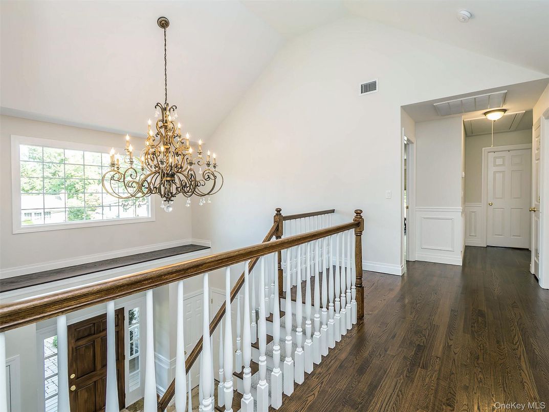 Chandelier, Interior, Wood Texture Flooring