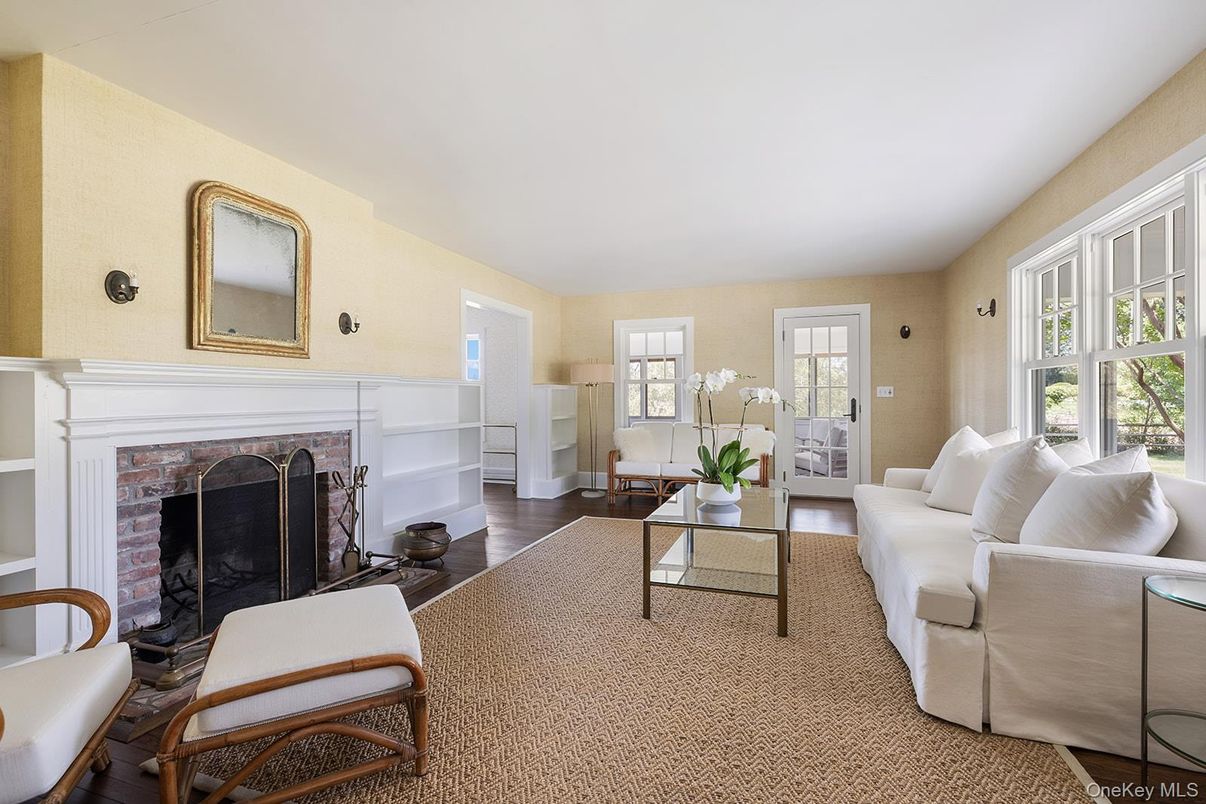 Fireplace, Interior, Living room, Wood Texture Flooring