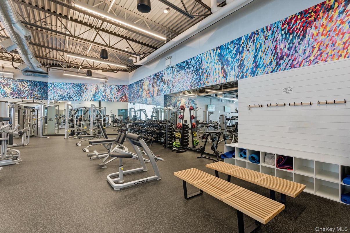Fitness Equipment, Gym, Interior
