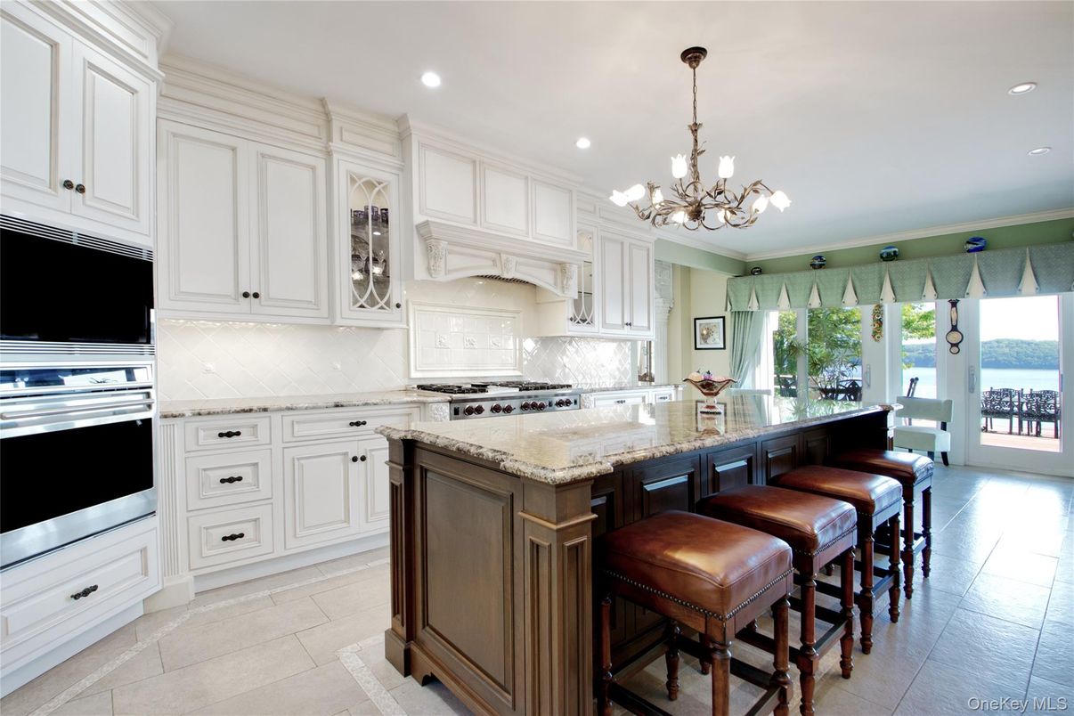 Chandelier, Interior, Kitchen, Recessed Lighting