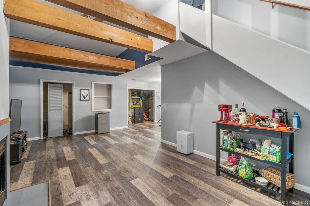 Interior, Wooden Beams, Wood Texture Flooring