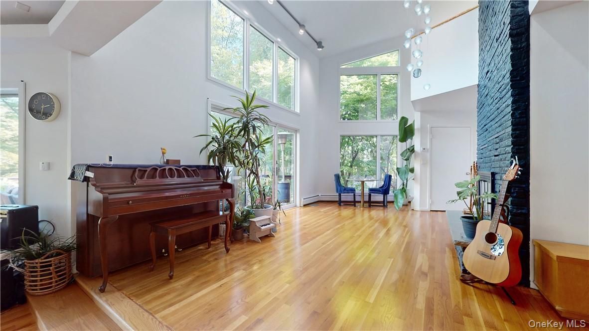 Interior, Piano, Wood Texture Flooring