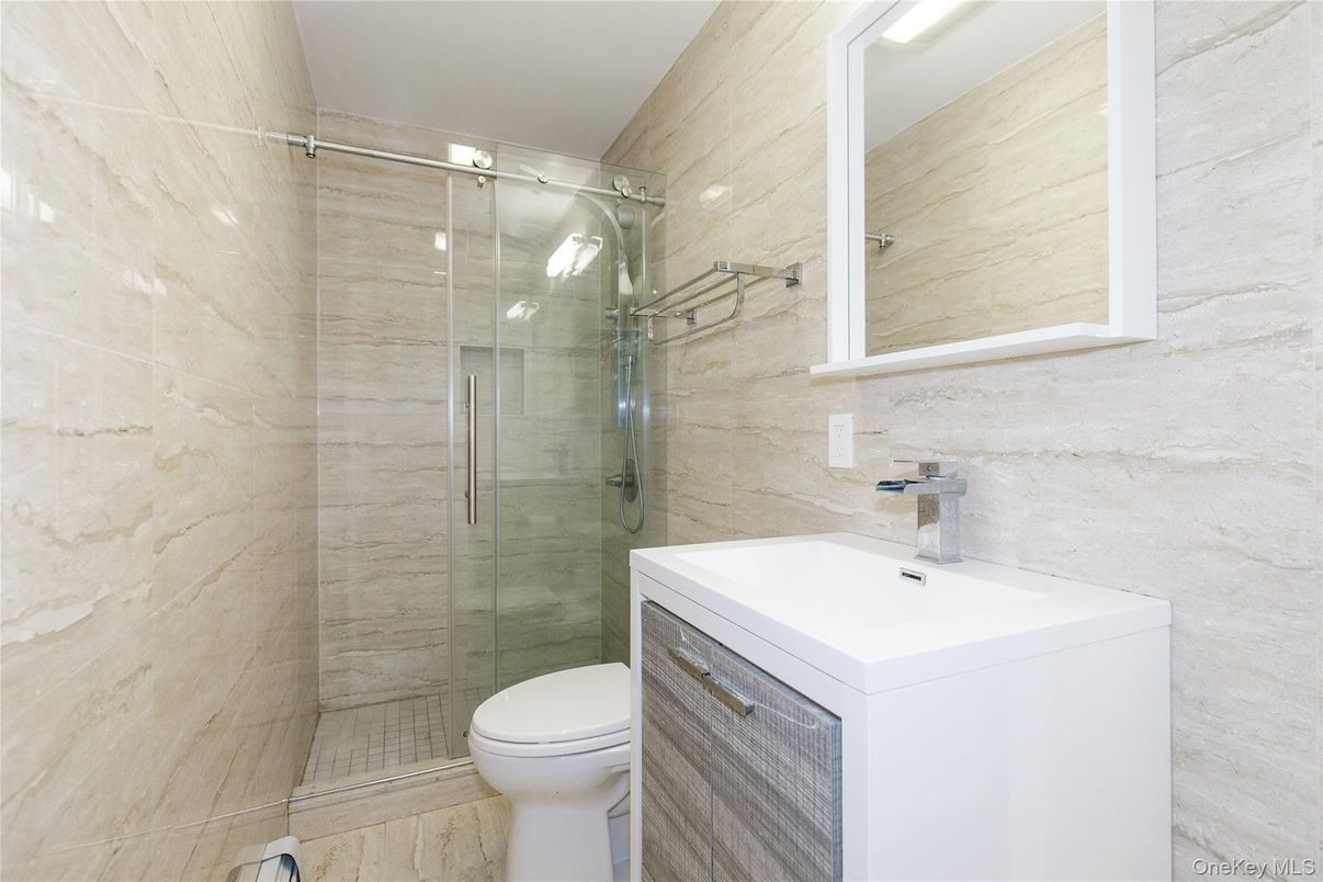 Bathroom, Glass Shower, Interior
