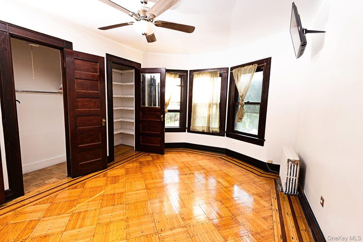 Empty room, Interior, Wood Texture Flooring
