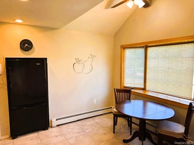 Dining room, Interior, Recessed Lighting