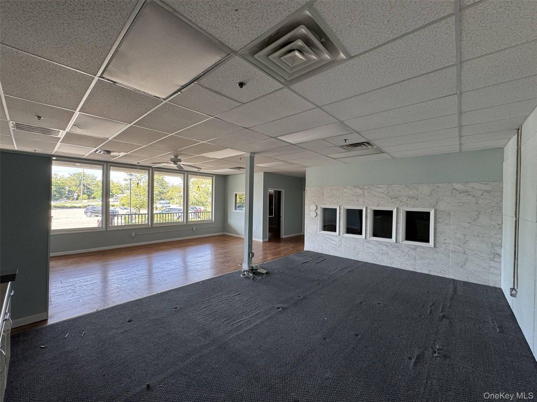 Empty room, Fireplace, Interior, Marble Walls