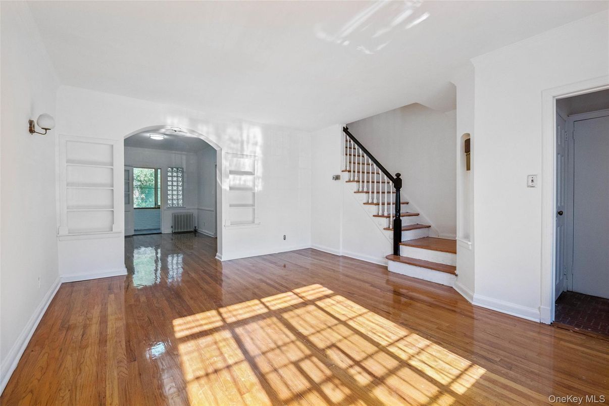 Empty room, Interior, Wood Texture Flooring
