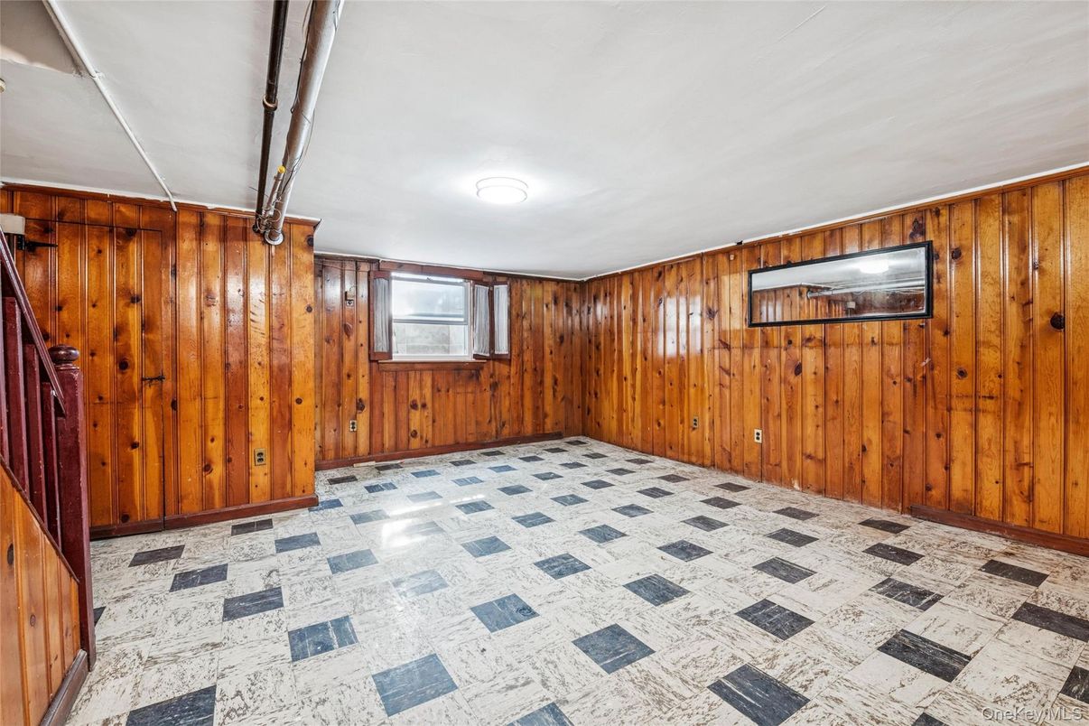 Empty room, Interior, Wooden Walls