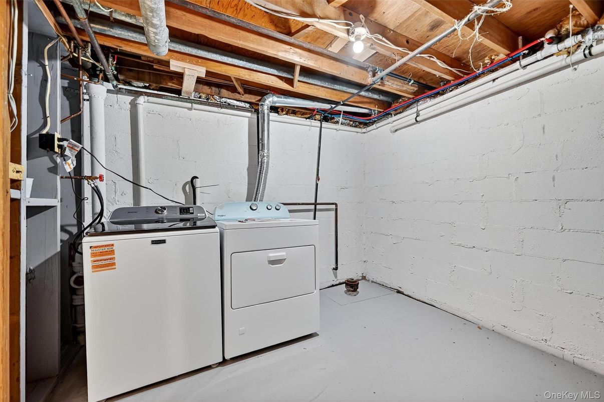 Interior, Utility Closets, Washer, Wooden Beams, Wooden Ceilings