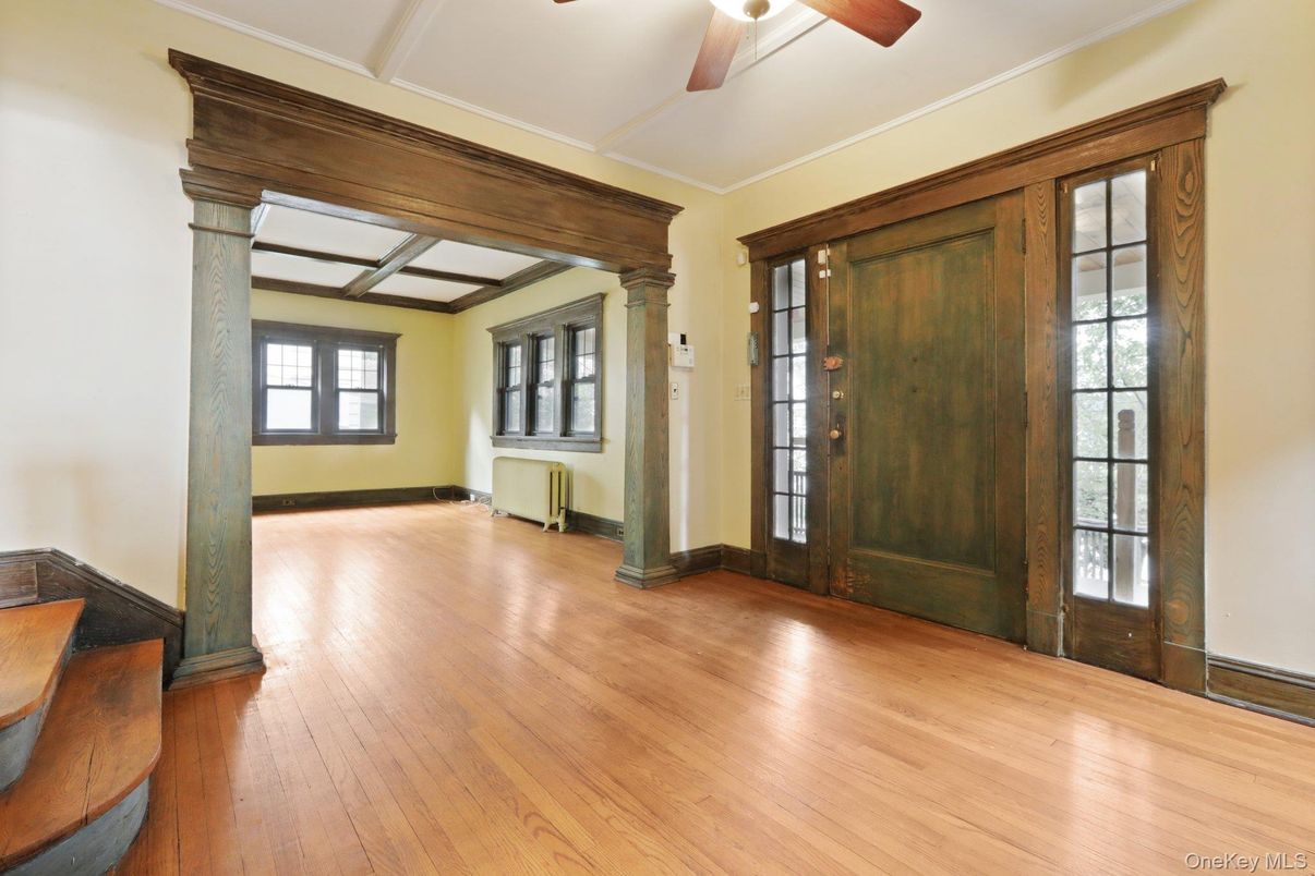 Empty room, Interior, Wood Texture Flooring