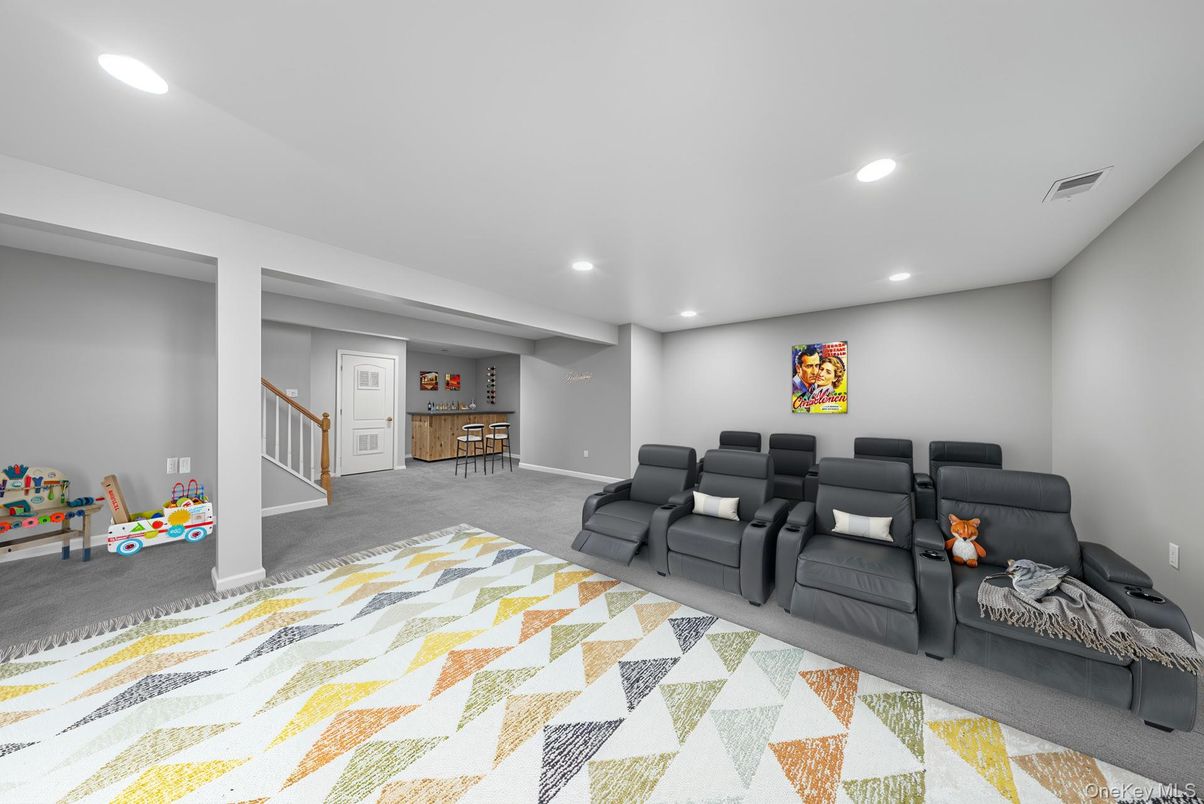 Home Theatre Room, Interior, Recessed Lighting, Theatre Room