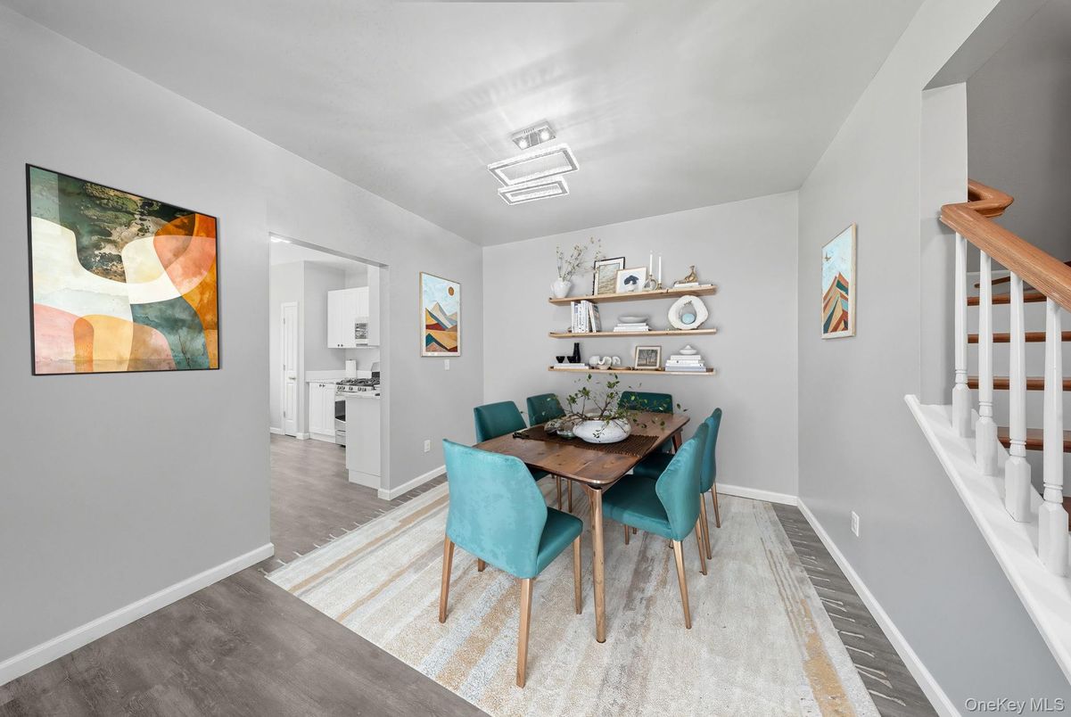 Dining room, Interior, Wood Texture Flooring