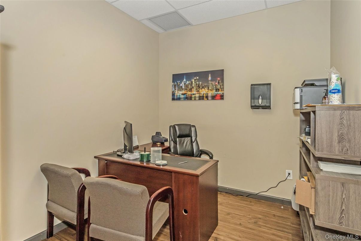 Home Office, Interior, Wood Texture Flooring