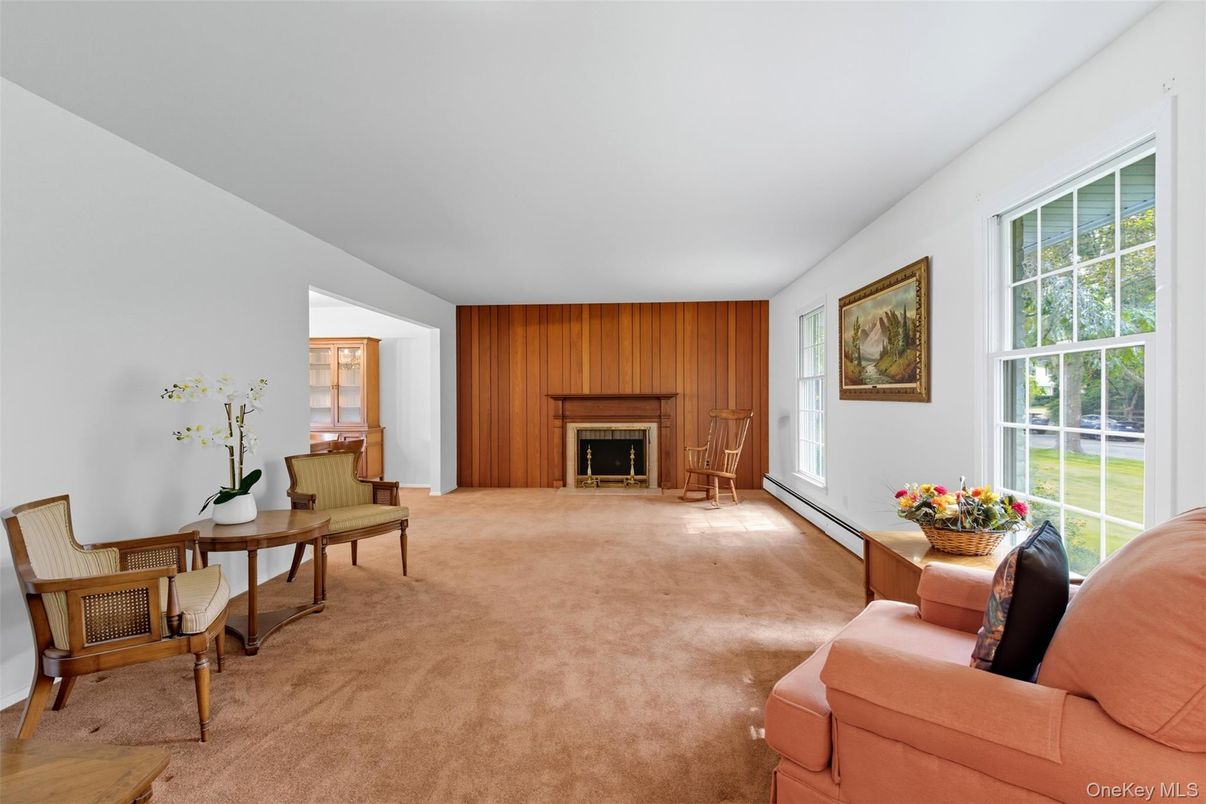 Fireplace, Interior, Wooden Walls