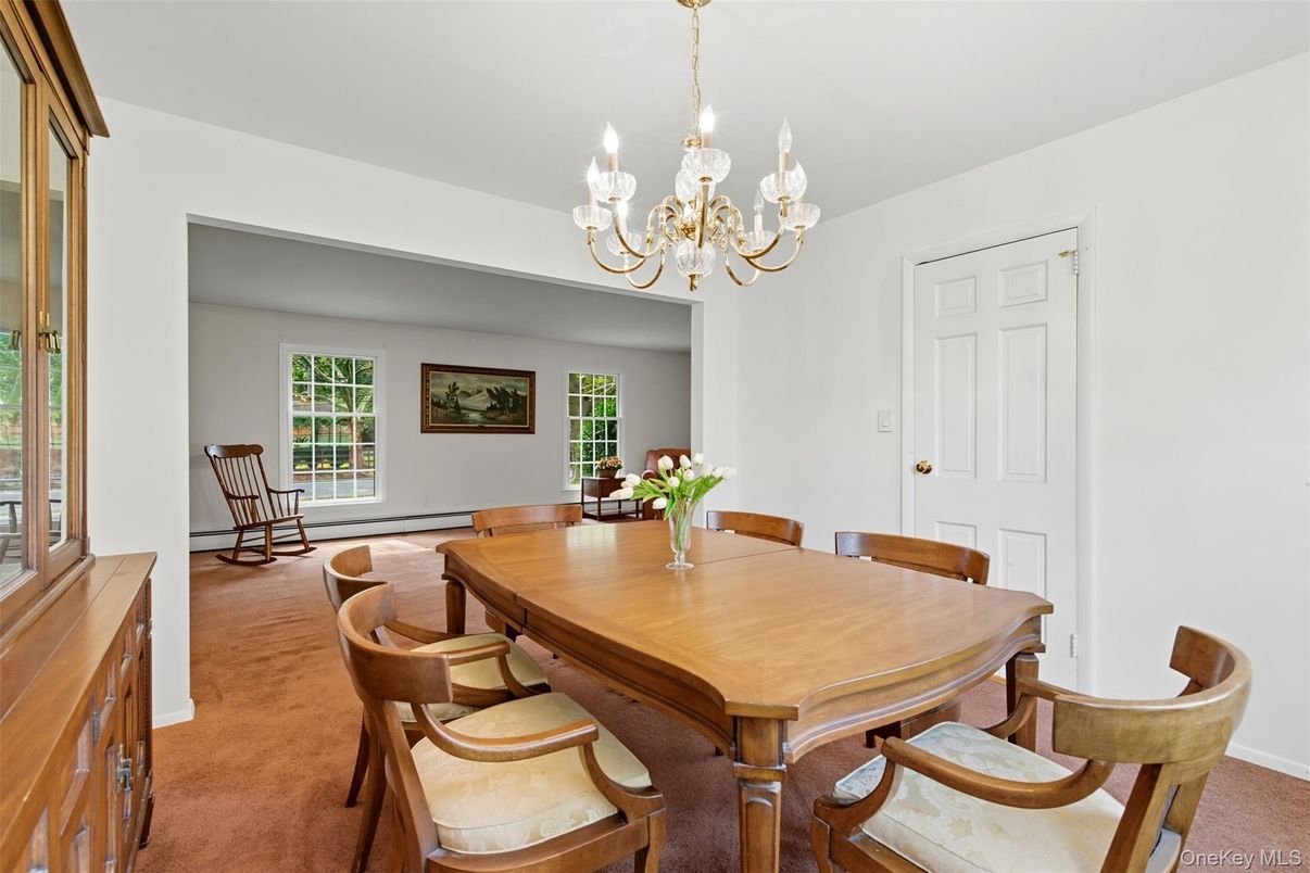 Chandelier, Dining room, Interior