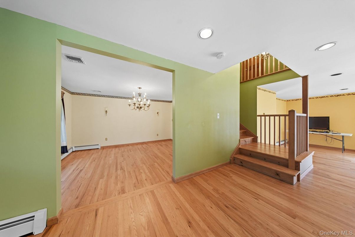 Chandelier, Interior, Recessed Lighting, Wood Texture Flooring