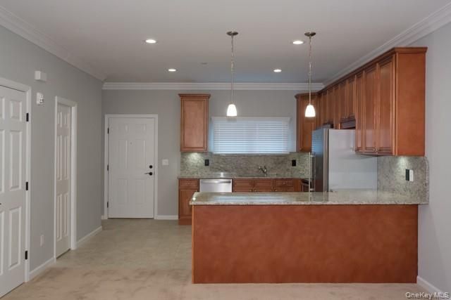 Interior, Kitchen, Pendant Lights, Recessed Lighting