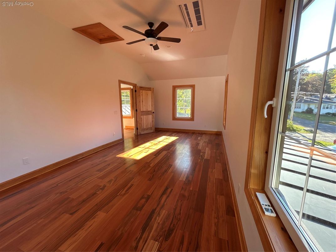 Empty room, Interior, Wood Texture Flooring