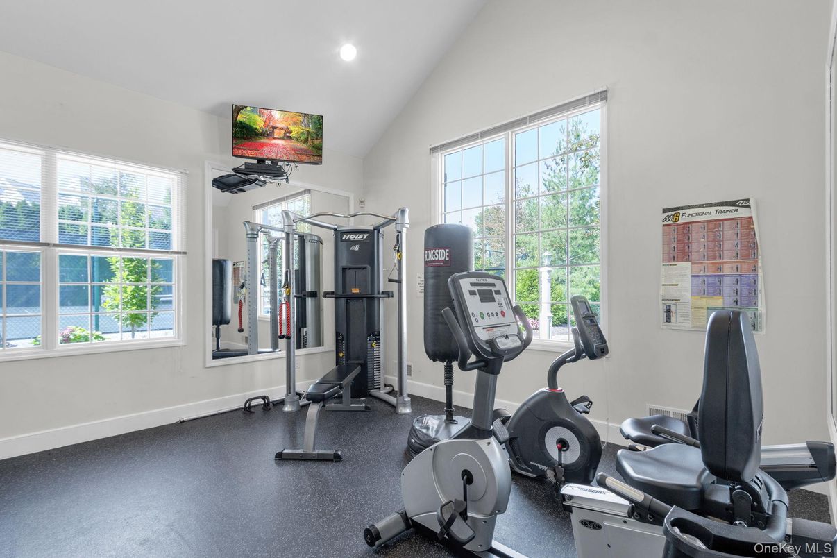 Fitness Equipment, Interior, Recessed Lighting