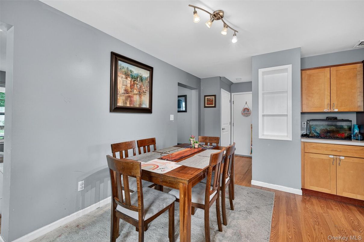 Dining room, Interior, Wood Texture Flooring