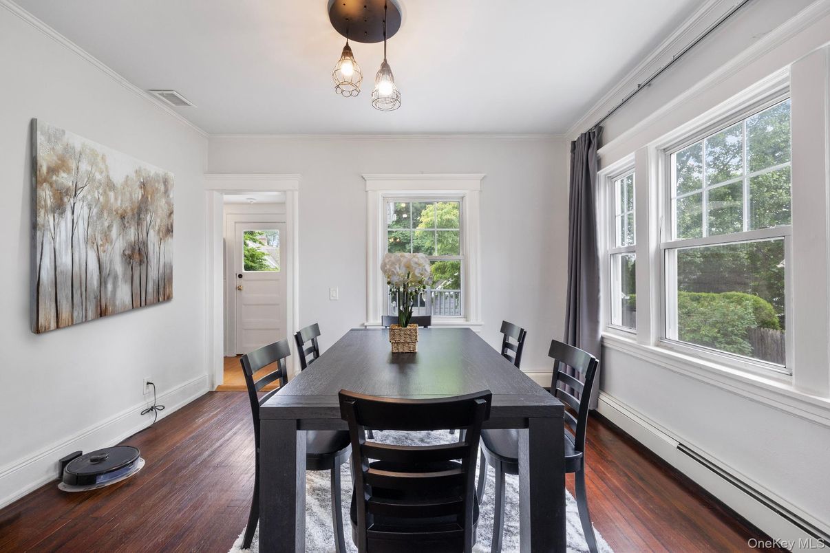 Dining room, Interior, Wood Texture Flooring
