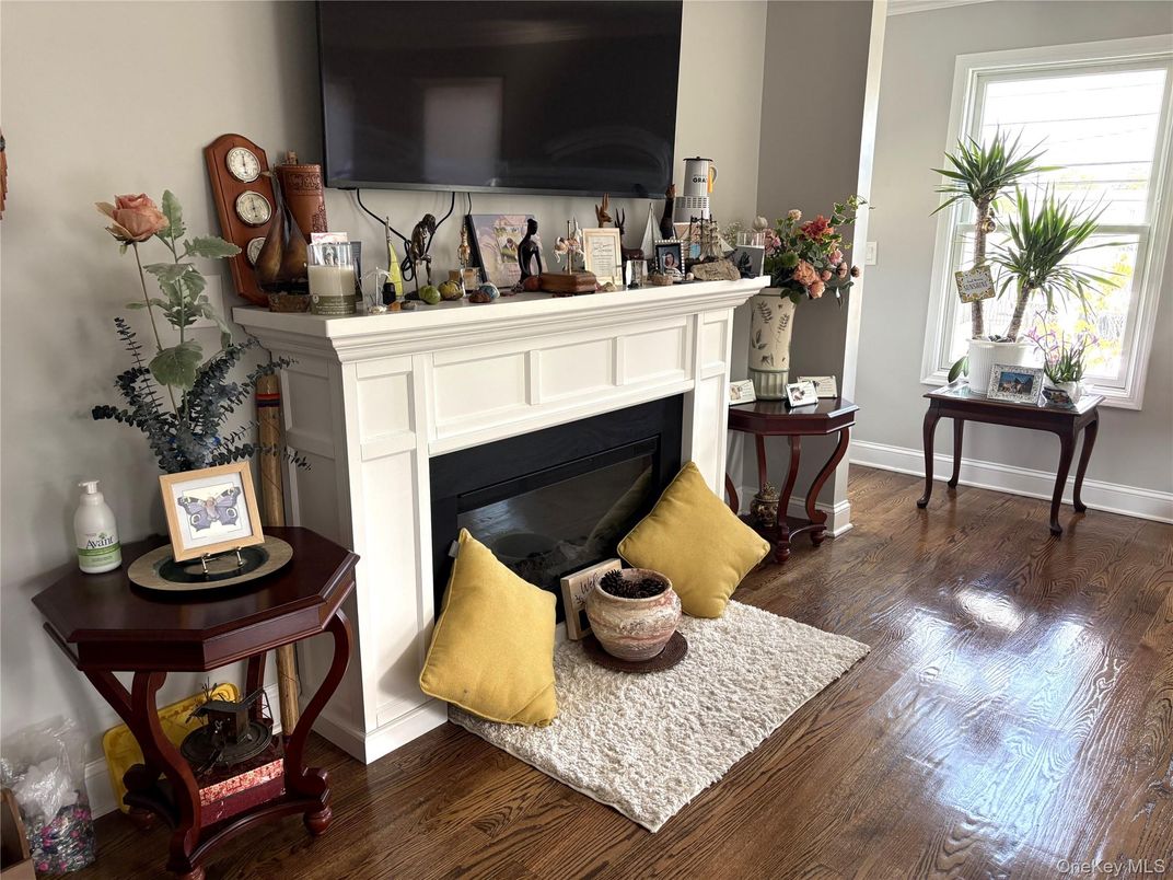 Fireplace, Interior, Wood Texture Flooring