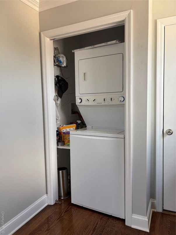 Interior, Utility Closets, Washer, Wood Texture Flooring