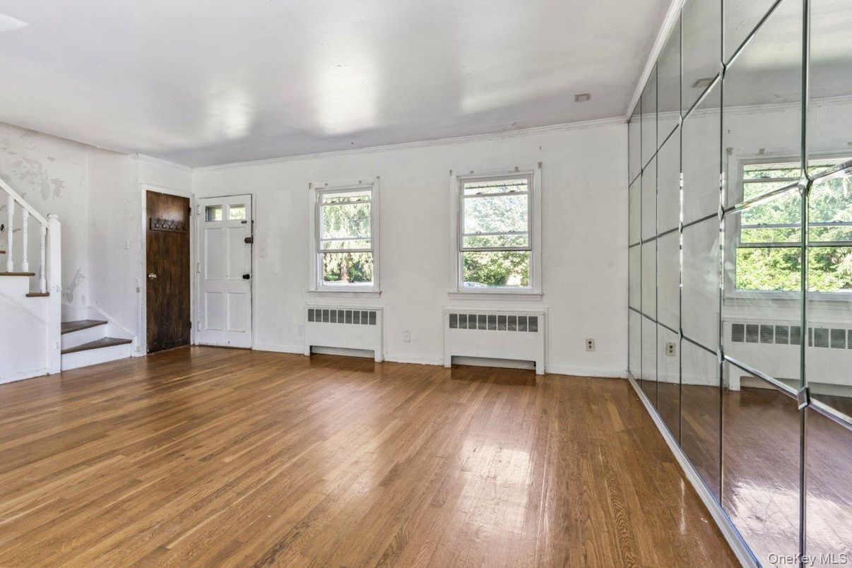 Empty room, Interior, Wood Texture Flooring