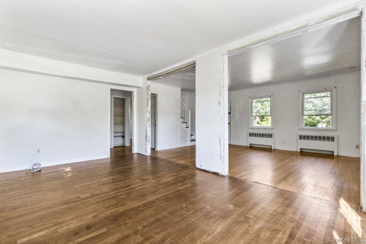Empty room, Interior, Wood Texture Flooring