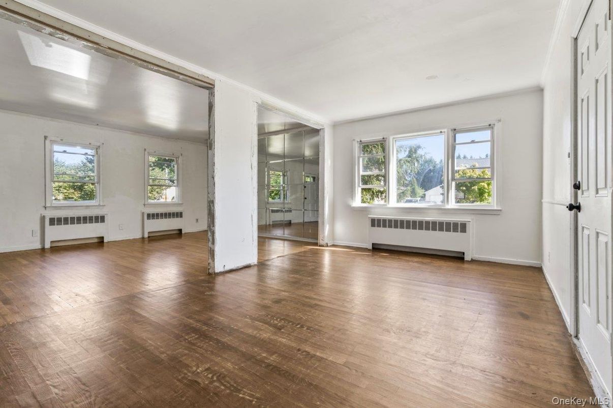 Empty room, Interior, Wood Texture Flooring
