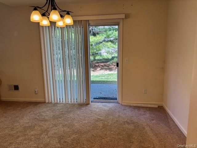 Chandelier, Empty room, Interior