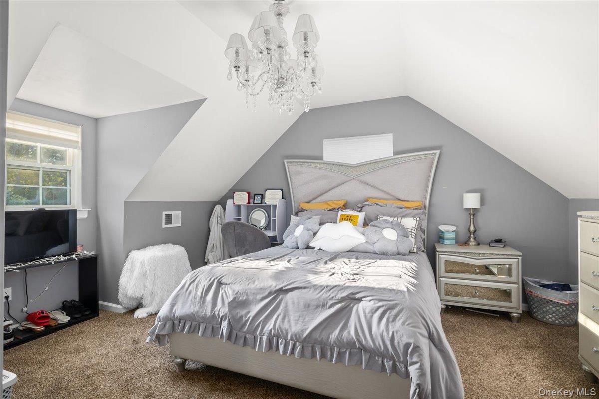 Bedroom, Chandelier, Interior