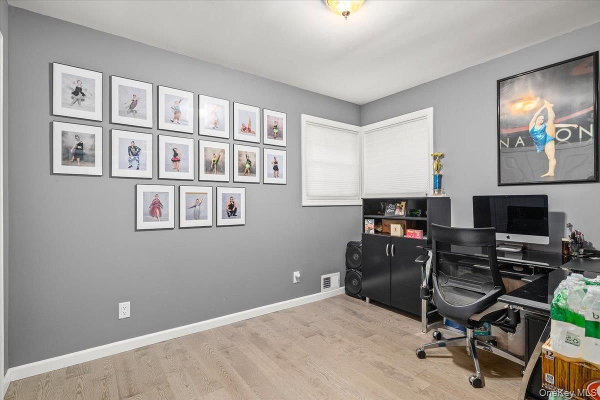 Home Office, Interior, Wood Texture Flooring