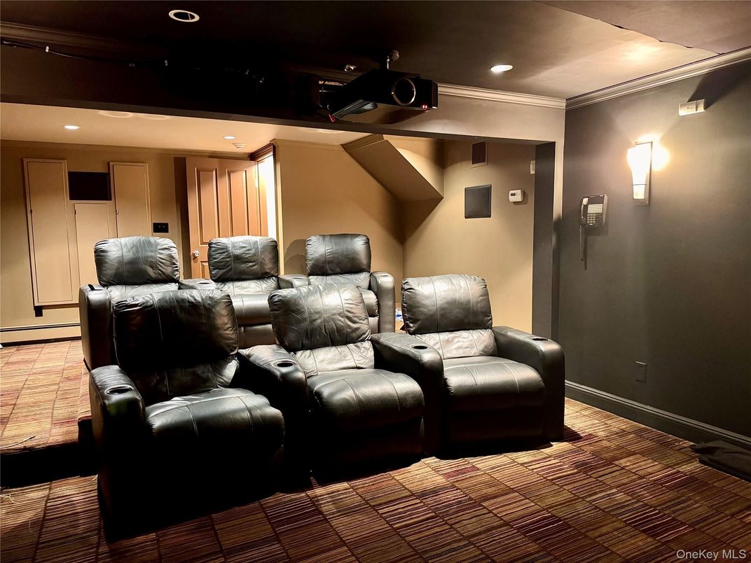 Home Theatre Room, Interior, Recessed Lighting, Theatre Room