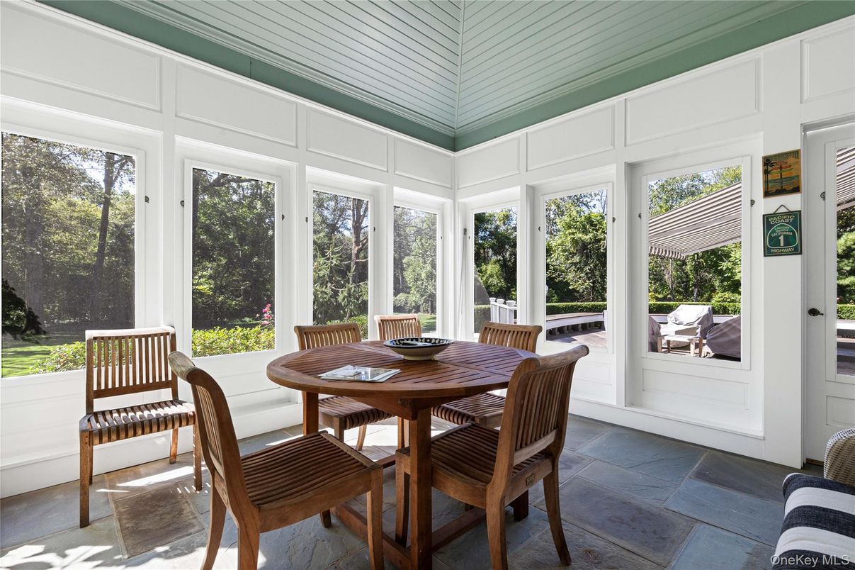 Dining room, Interior, Sun Room