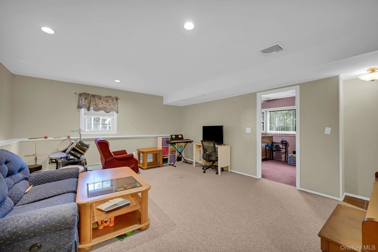 Home Office, Interior, Living room, Recessed Lighting