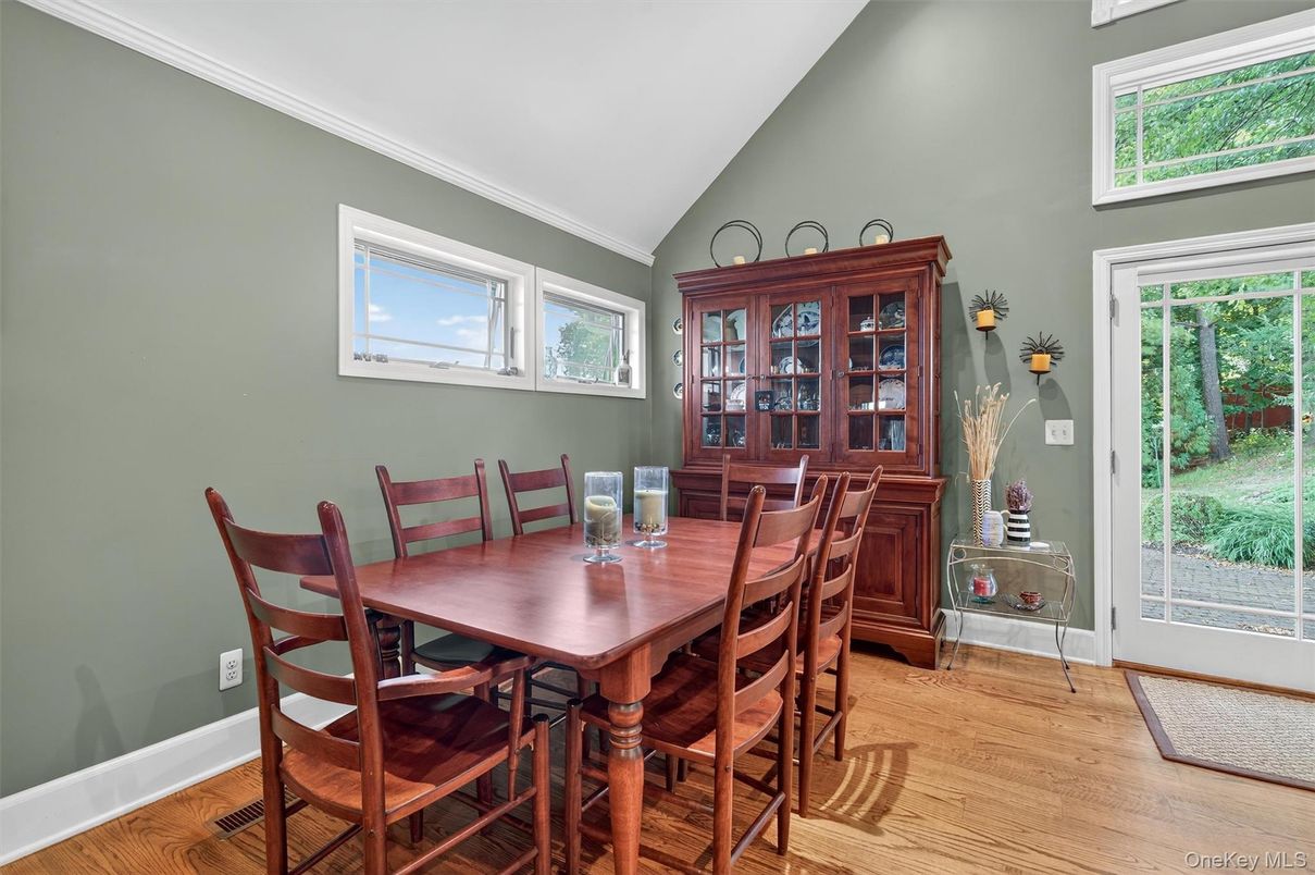 Dining room, Interior, Wood Texture Flooring
