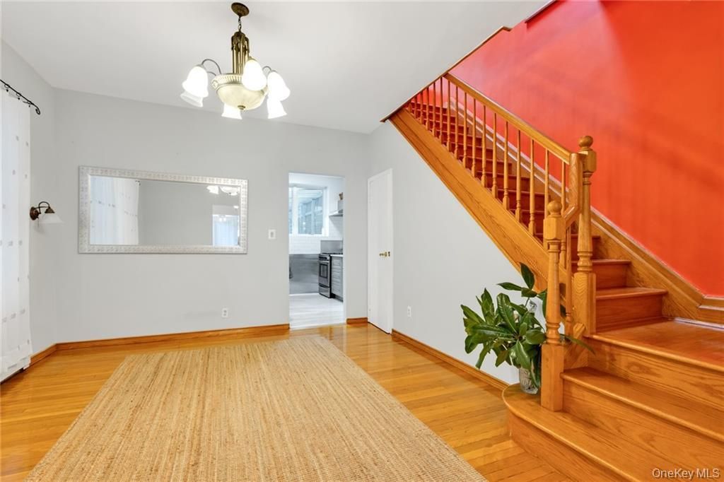 Chandelier, Empty room, Interior, Pendant Lights, Wood Texture Flooring