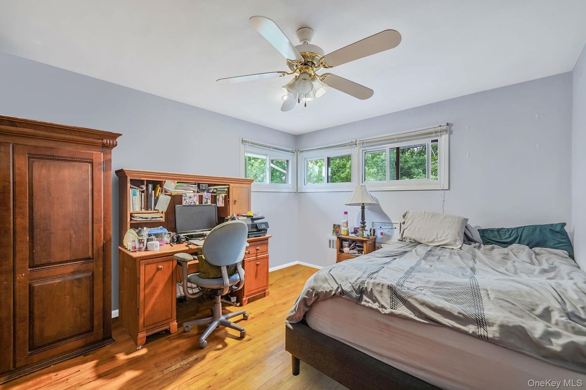 Bedroom, Home Office, Interior, Wood Texture Flooring