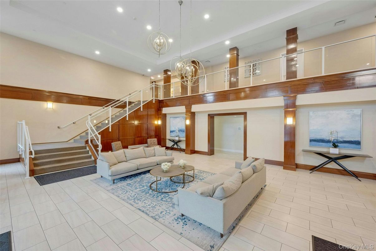 Interior, Living room, Pendant Lights, Recessed Lighting, Wooden Walls