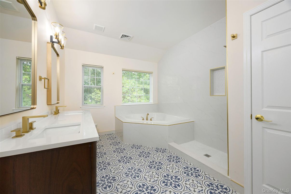 Bathroom, Interior, Marble Walls